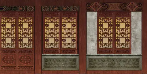 合川隔扇槛窗的基本构造和饰件